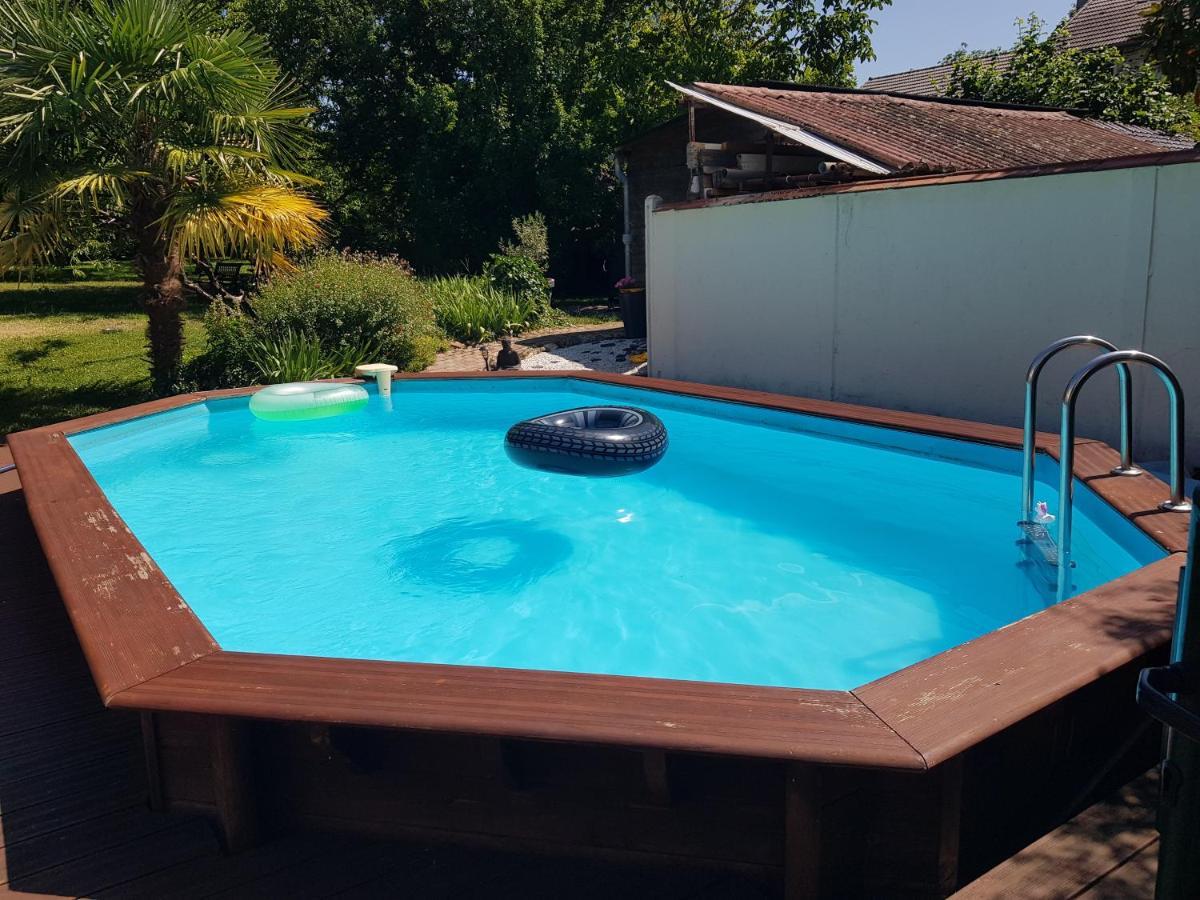 2 Chambres D 'Hotes Chez Un Particulier Avec Piscine Saint-Leu-la-Foret Buitenkant foto